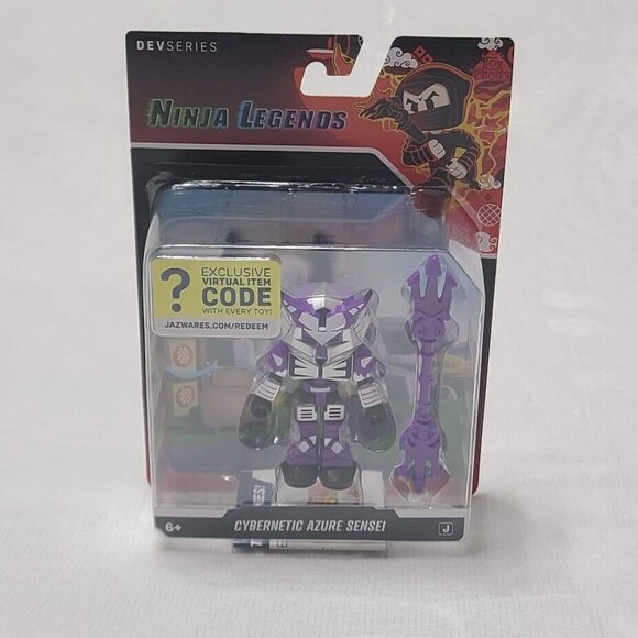 Roblox Devseries Ninja Legends Cybernetic Azure Sensei Exclusive Code New 2024 - Picture 3 of 6